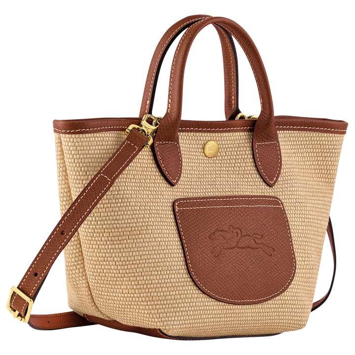 Longchamp - Le Pliage XS Basket Bag Brown Canvas