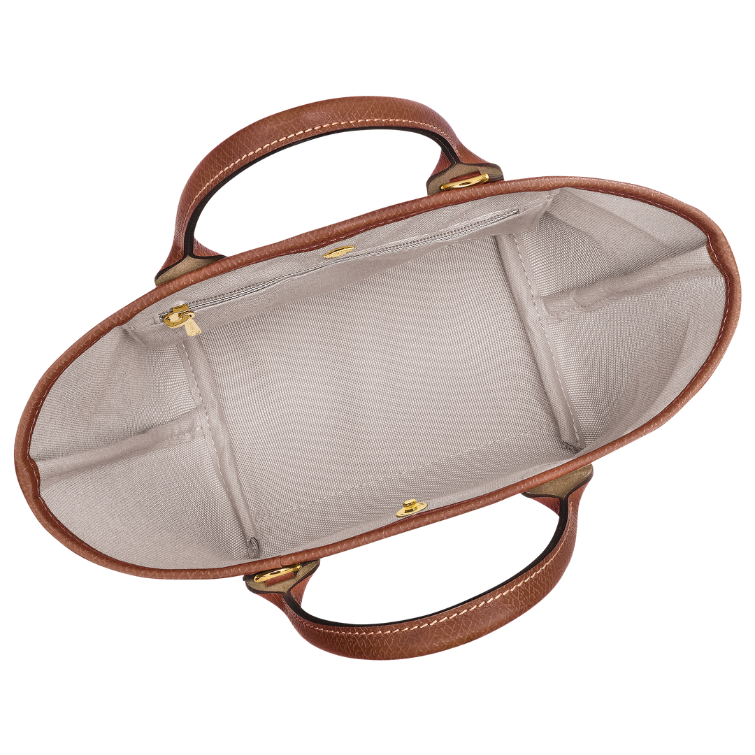Longchamp - Le Pliage XS Basket Bag Brown Canvas