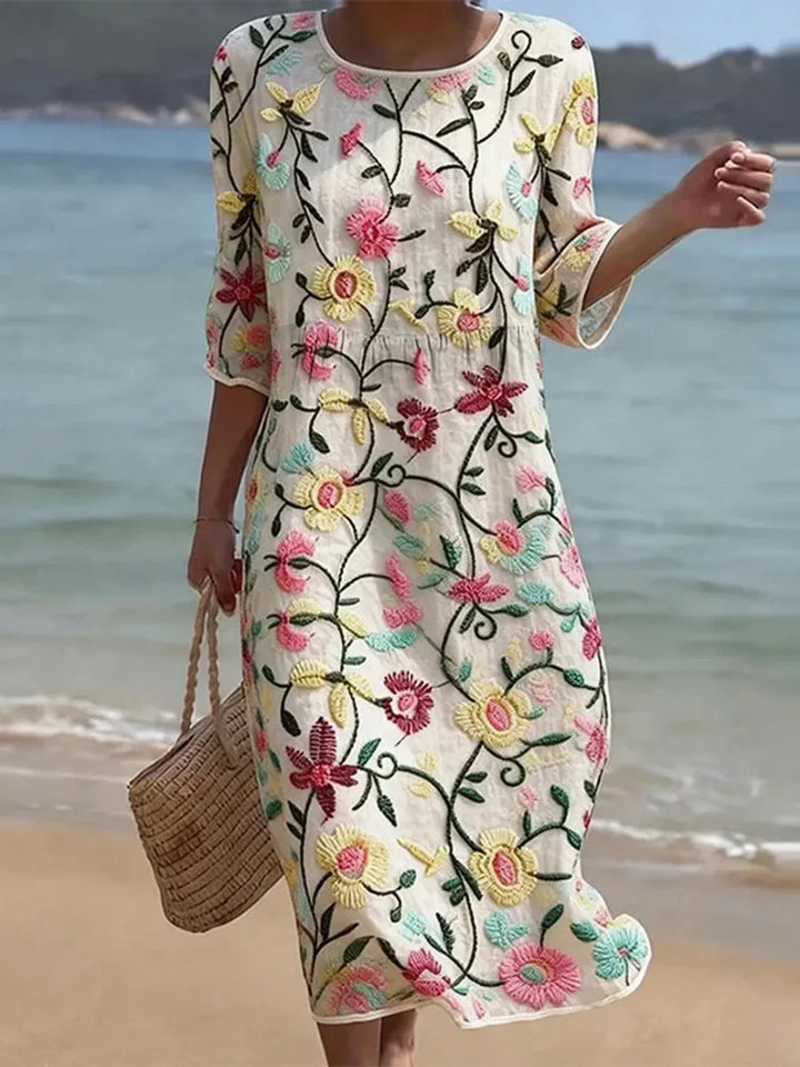 Maisie - Flowy Floral Summer Dress