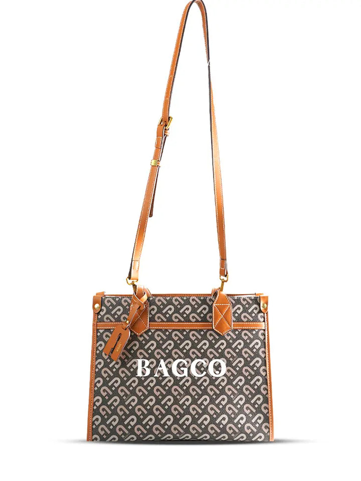 Designer Print Tote Bag