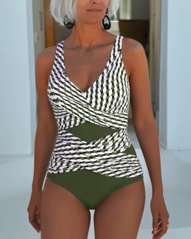 Ashley | Casual Cross-Design Swimwear for Resort Wear