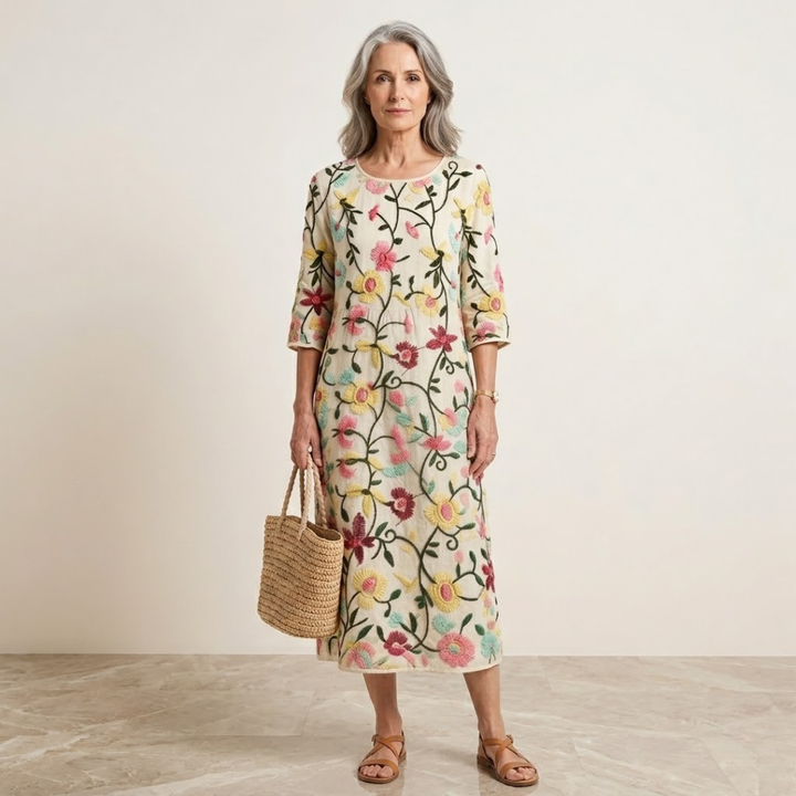 Maisie - Flowy Floral Summer Dress