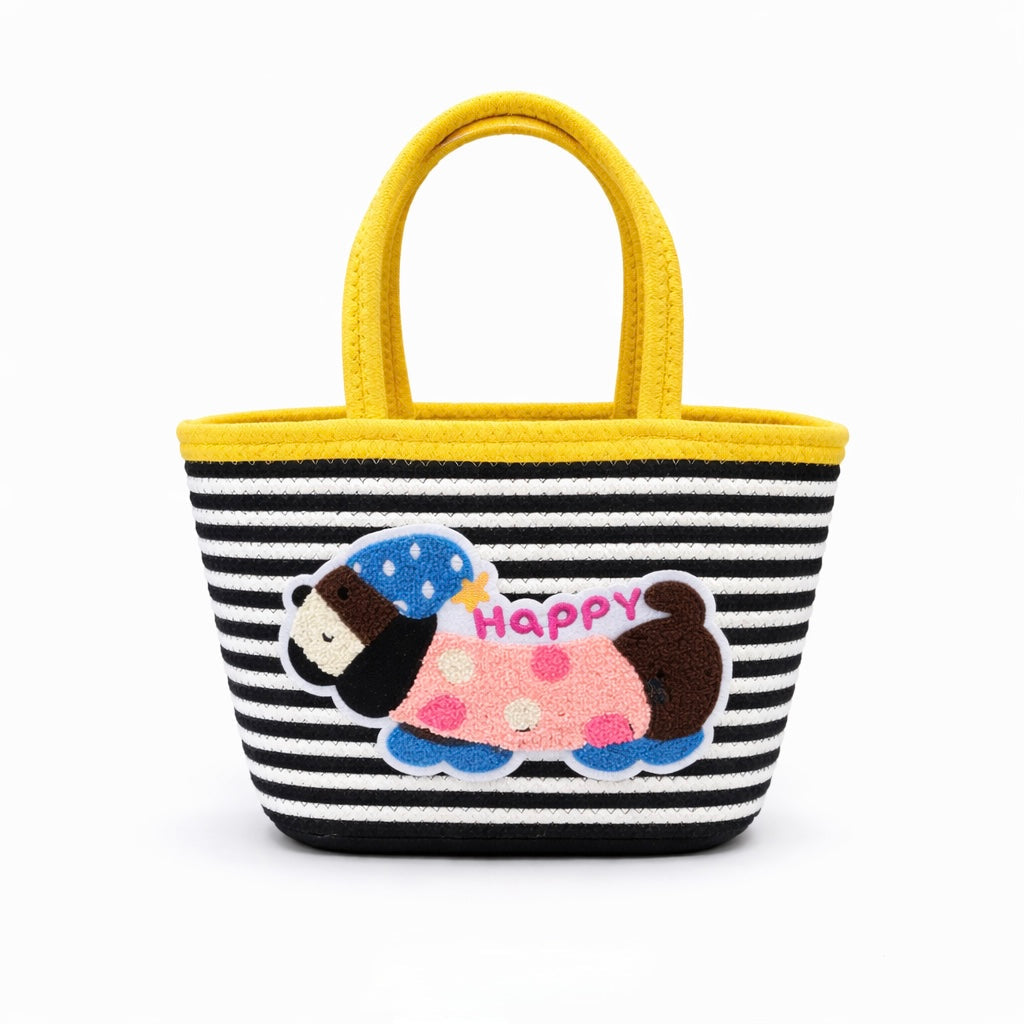 Happy Dachshund Tote Bag
