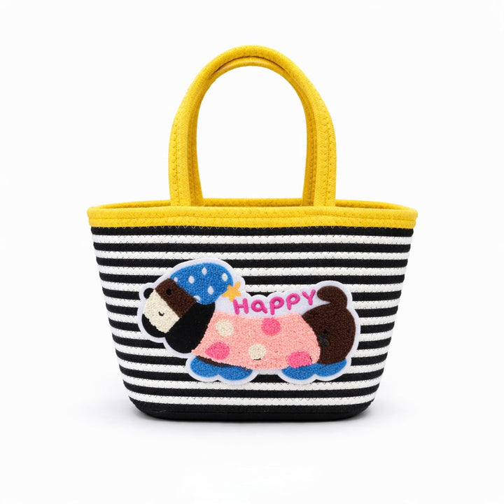 Happy Dachshund Tote Bag