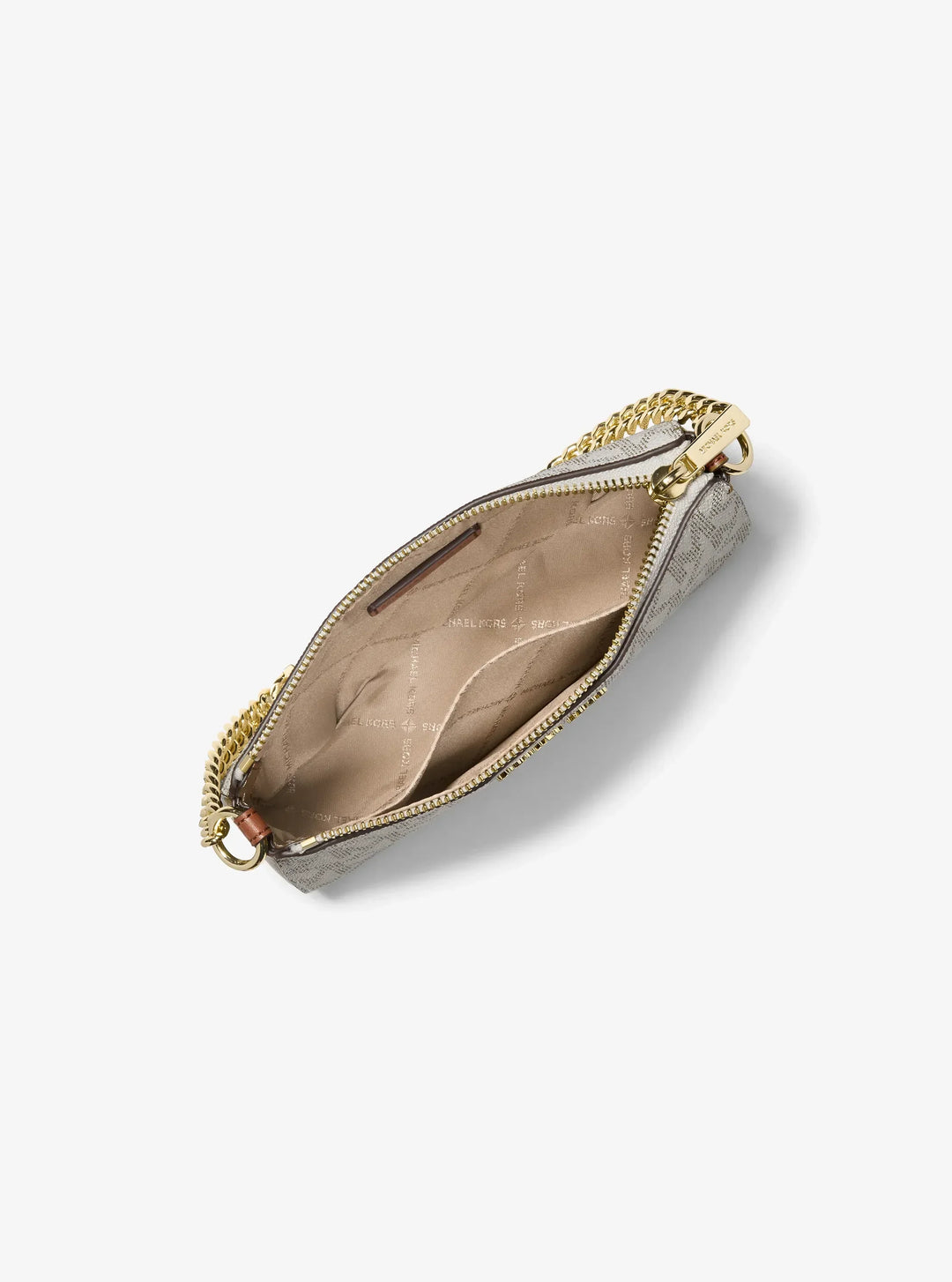 Michael Kors Jet Set Small Signature Logo Chain Pochette
