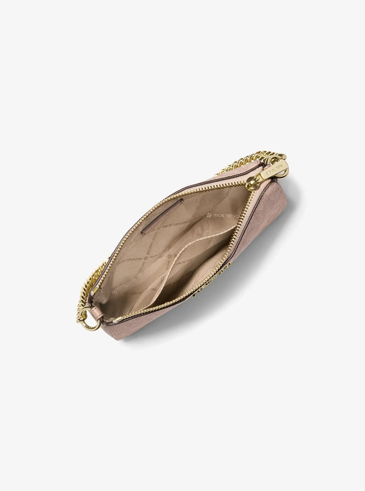 Michael Kors Jet Set Small Signature Logo Chain Pochette