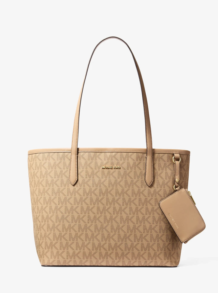 Michael Kors Jet Set Large Signature Logo Tote Bag