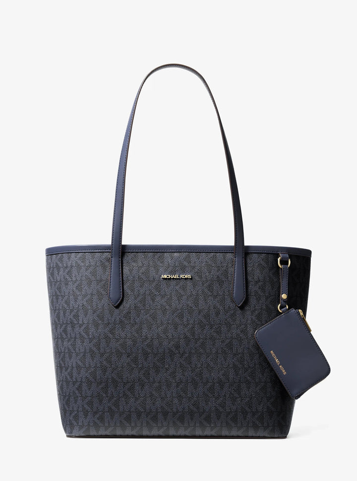 Michael Kors Jet Set Large Signature Logo Tote Bag