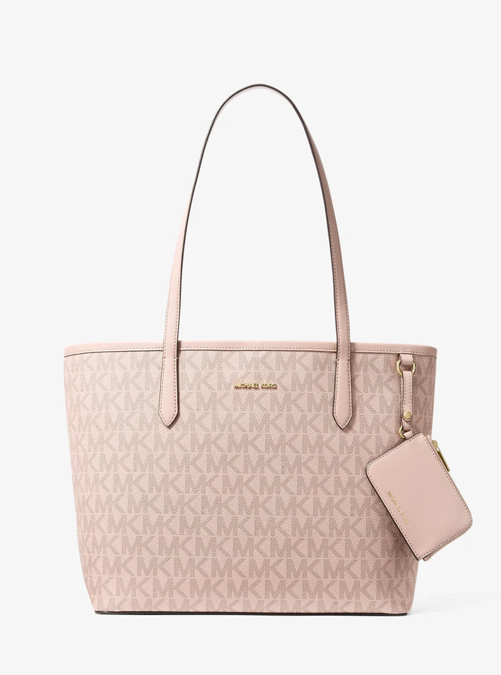 Michael Kors Jet Set Large Signature Logo Tote Bag