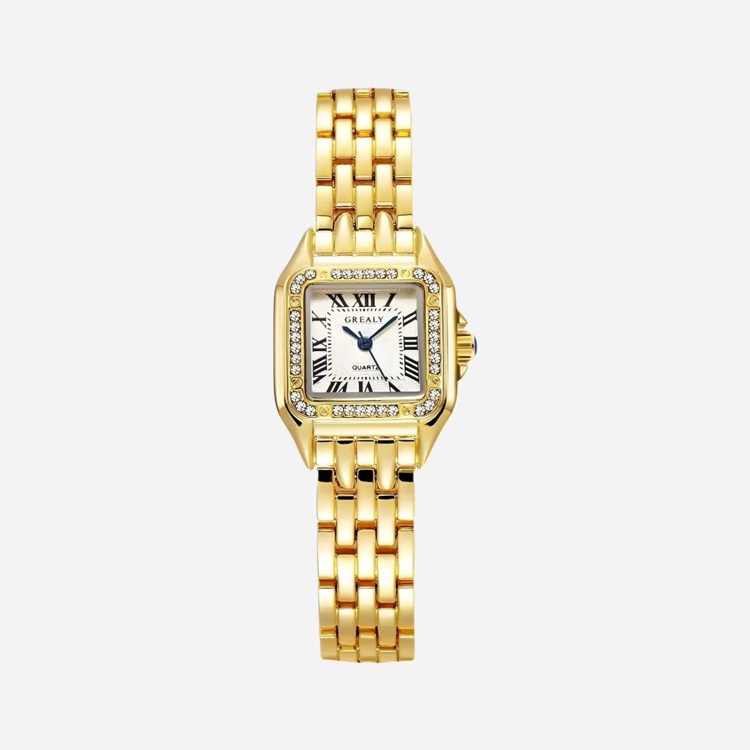 Leonie – Square Gold Watch