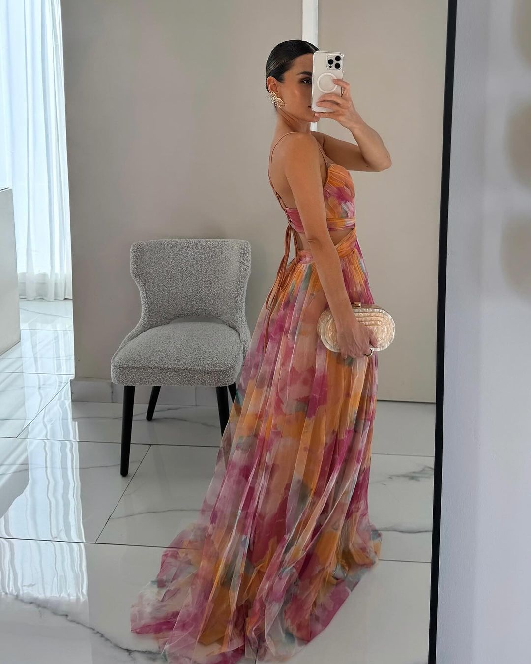 Millie - Elegant Floral Maxi Dress