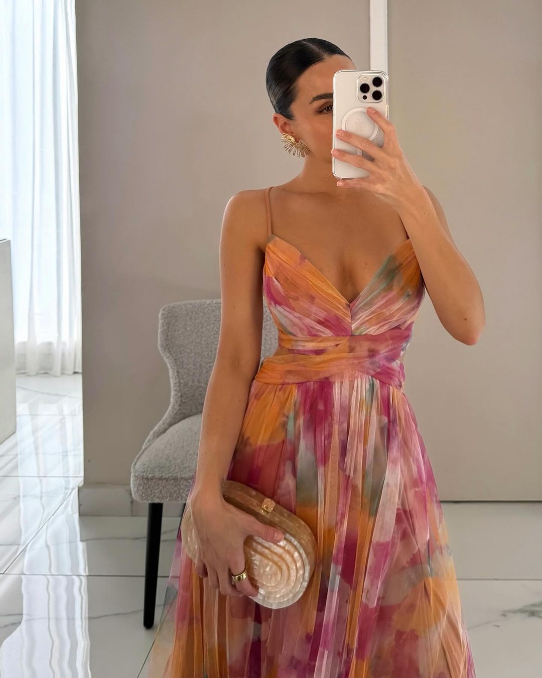 Millie - Elegant Floral Maxi Dress