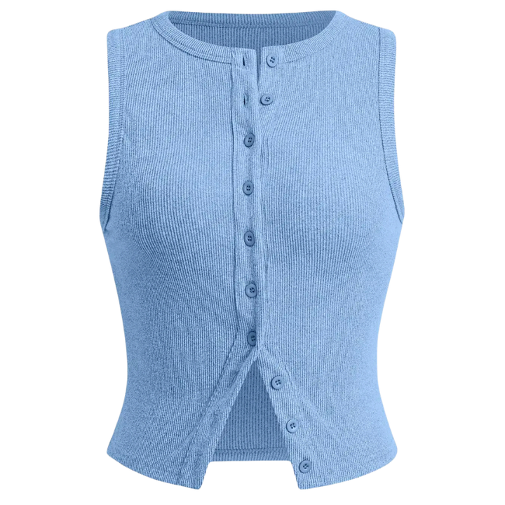 KYLIE™ – Classic Ribbed Casual Crop Top