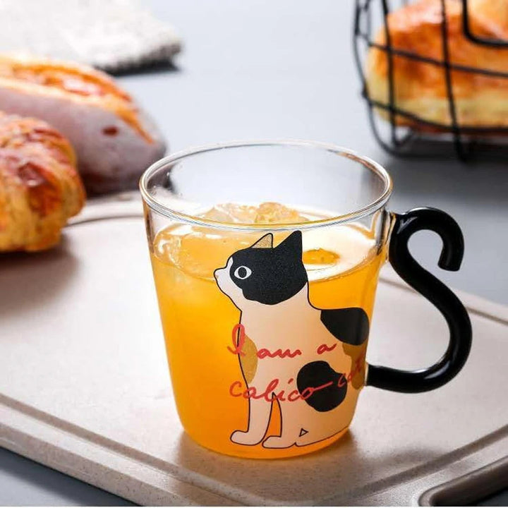 Feline Glass Mug