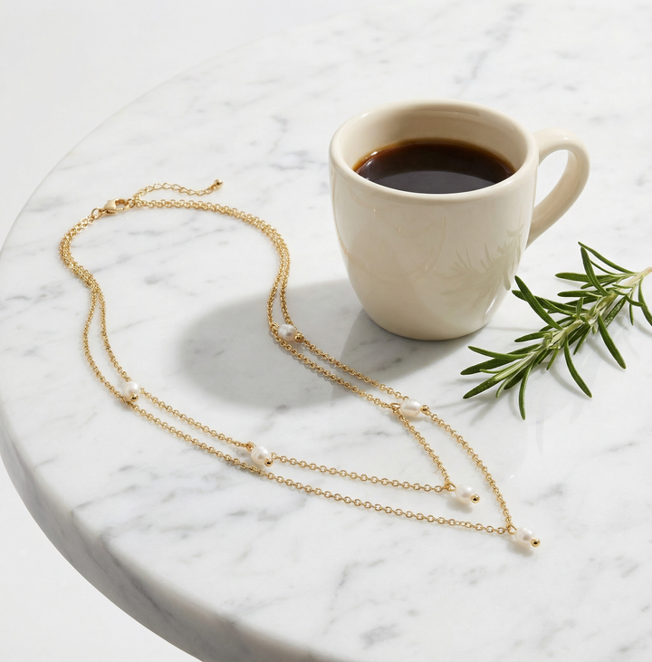Tanja - Layered Gold Necklace