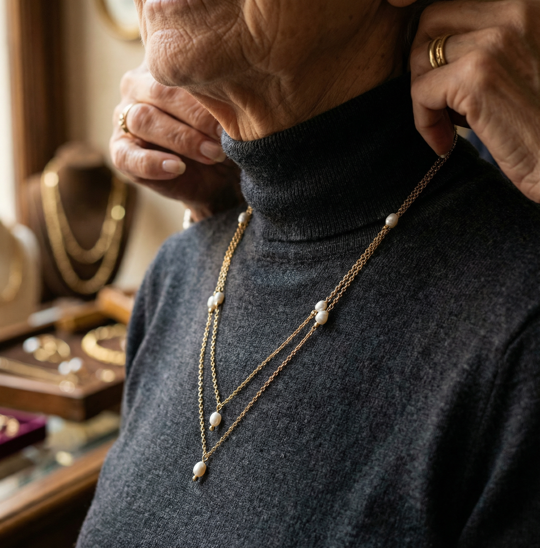 Tanja - Layered Gold Necklace