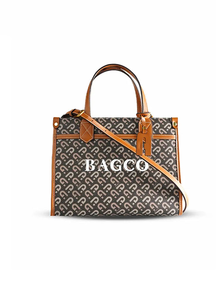Designer Print Tote Bag