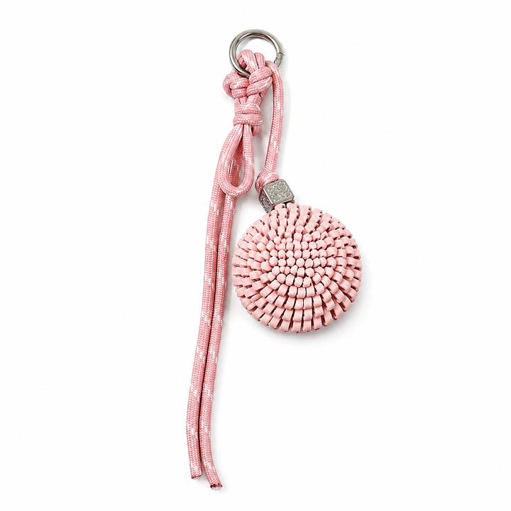 Woven Circle Bag Charm