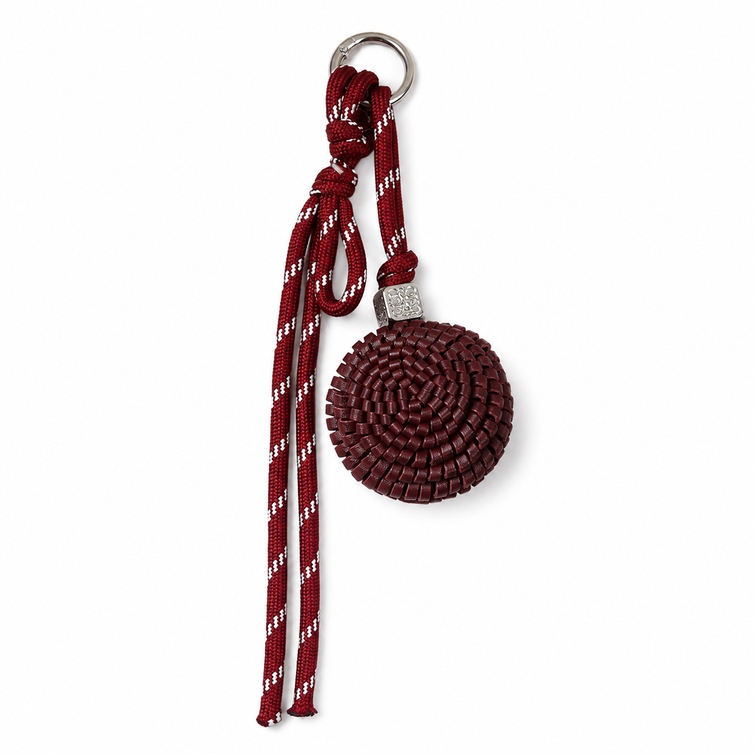 Woven Circle Bag Charm