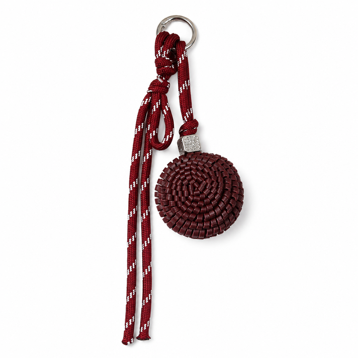 Woven Circle Bag Charm