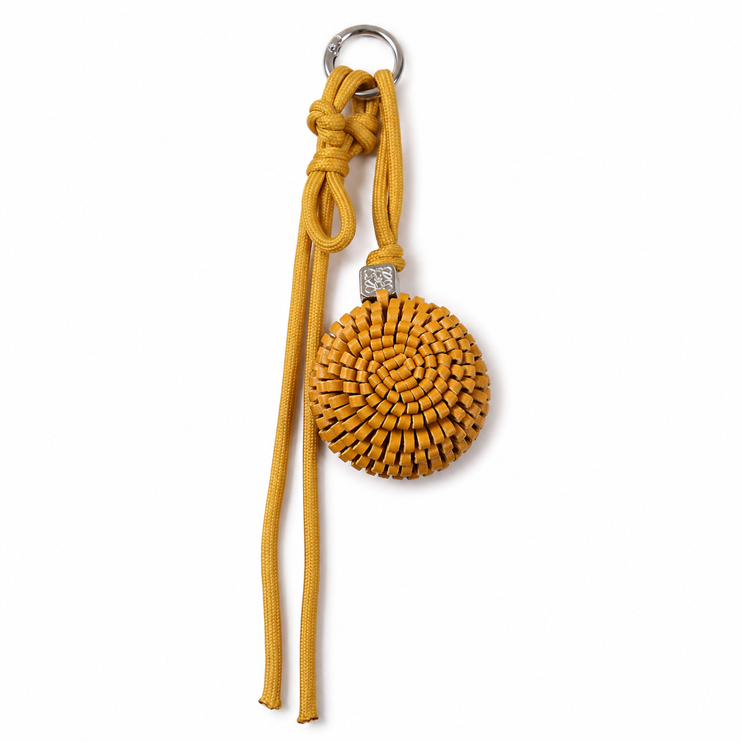 Woven Circle Bag Charm