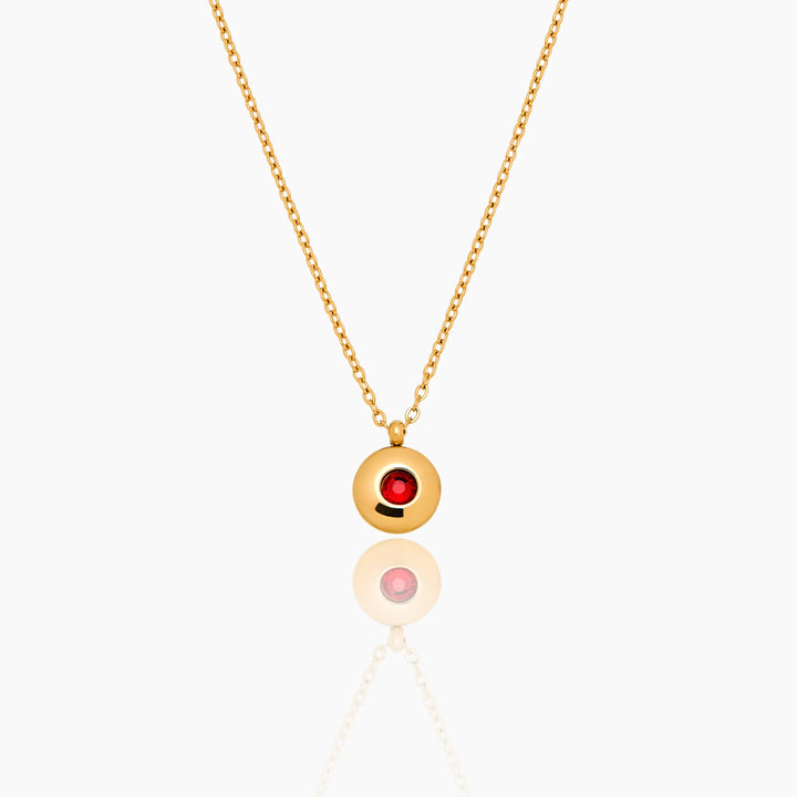 Mini Birthstone Pendant Necklace
