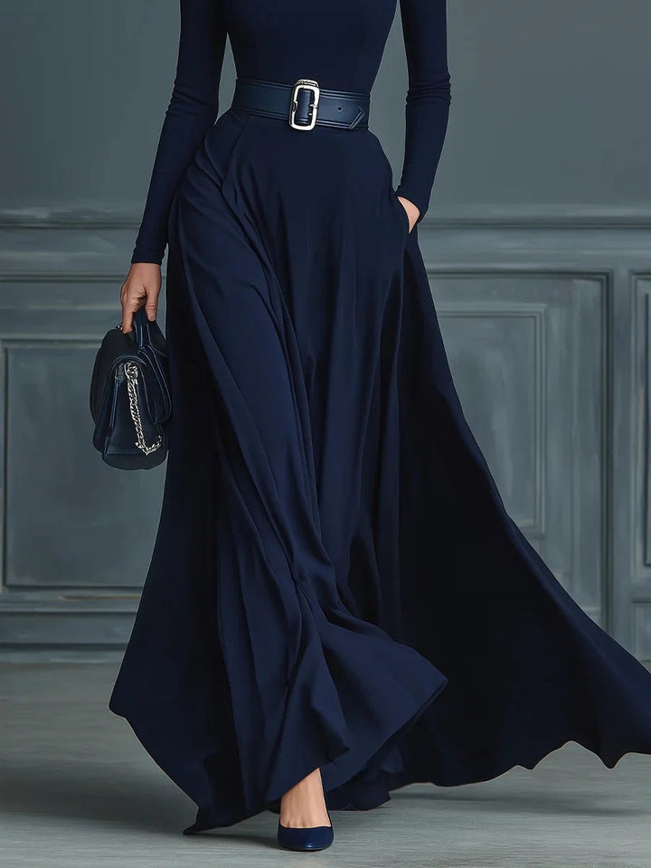 Corliss - High-Neck Maxi Dress