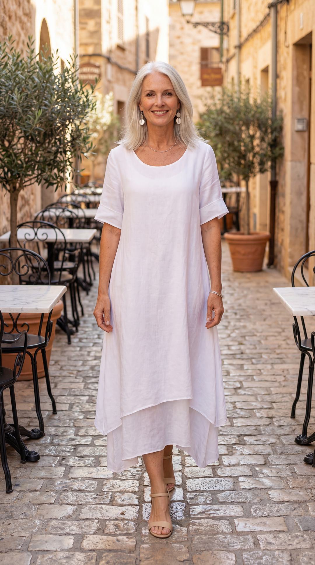Rose - Flowing Tiered Maxi Dress