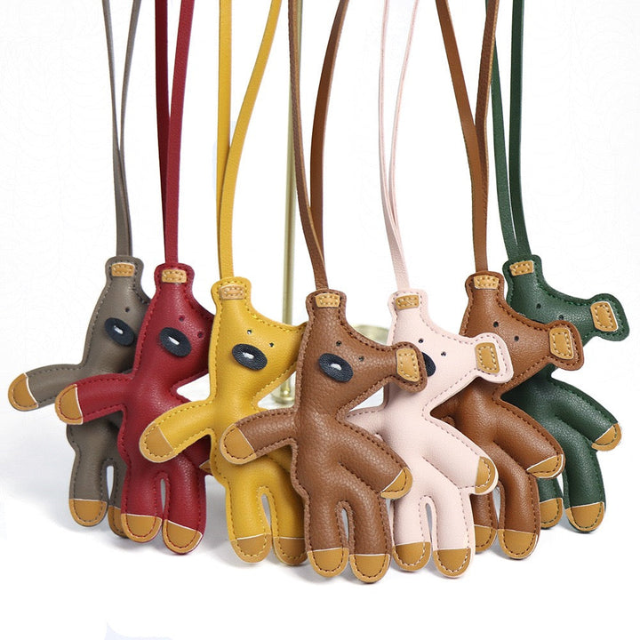 Playful Bear Bag Charm