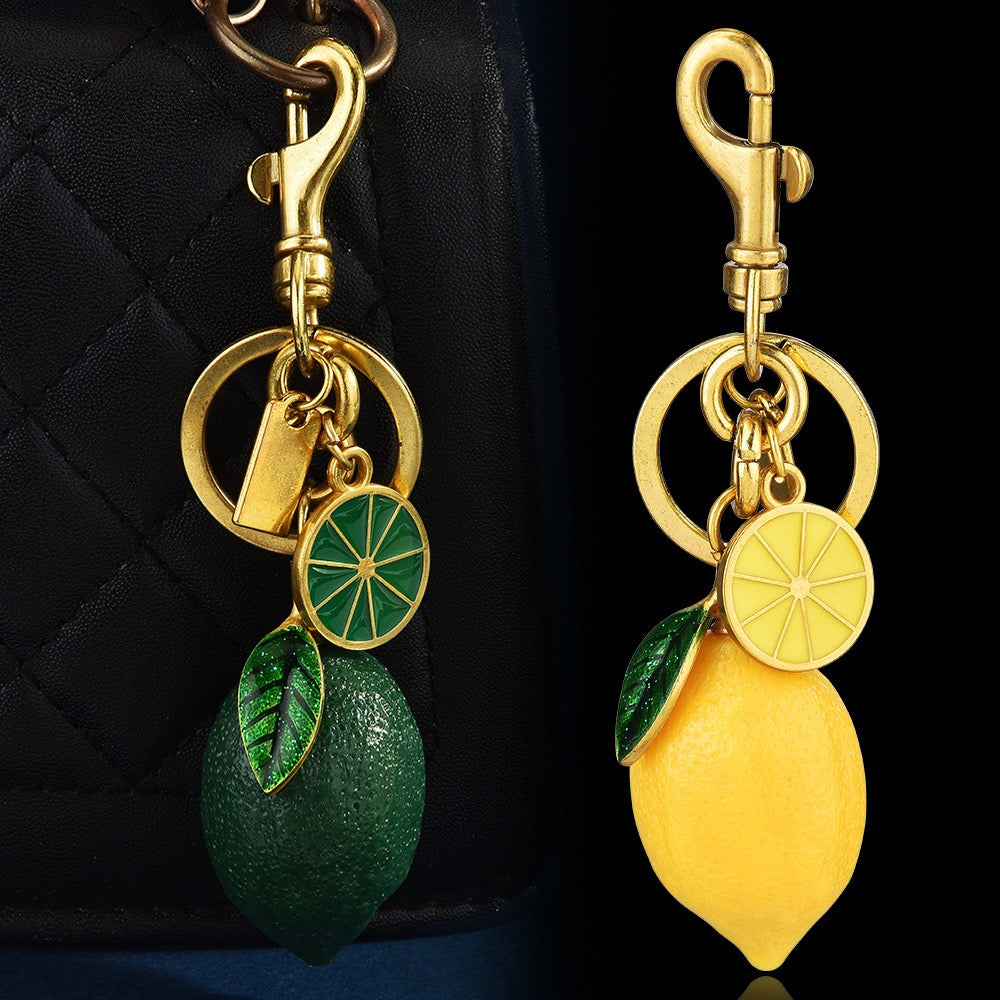 Citrus Charm Keychain