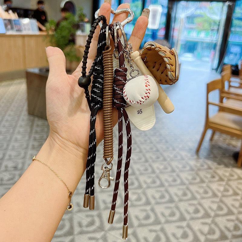 Baseball Club Bag Charm