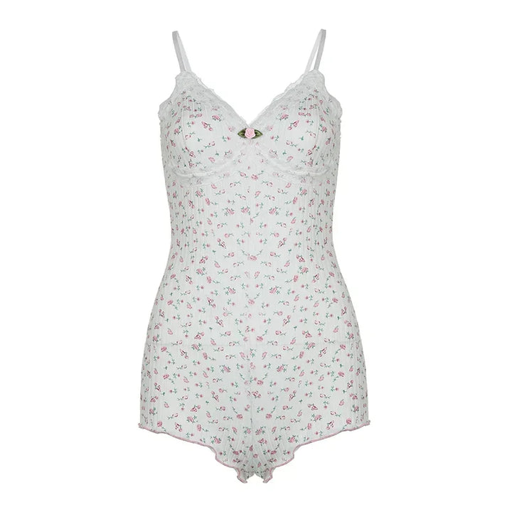JOY™ – Dreamy Floral Sleeveless Bodysuit