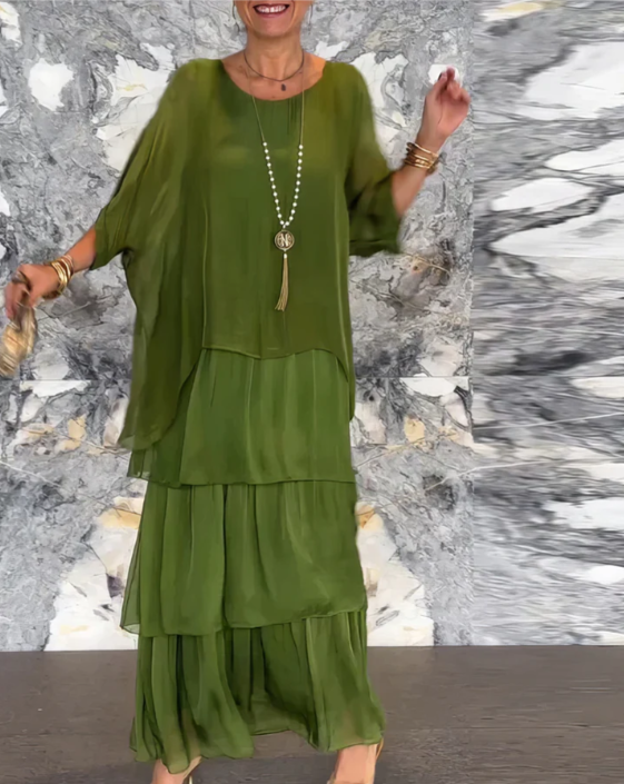 Mila - Elegant Flowing Maxi Dress
