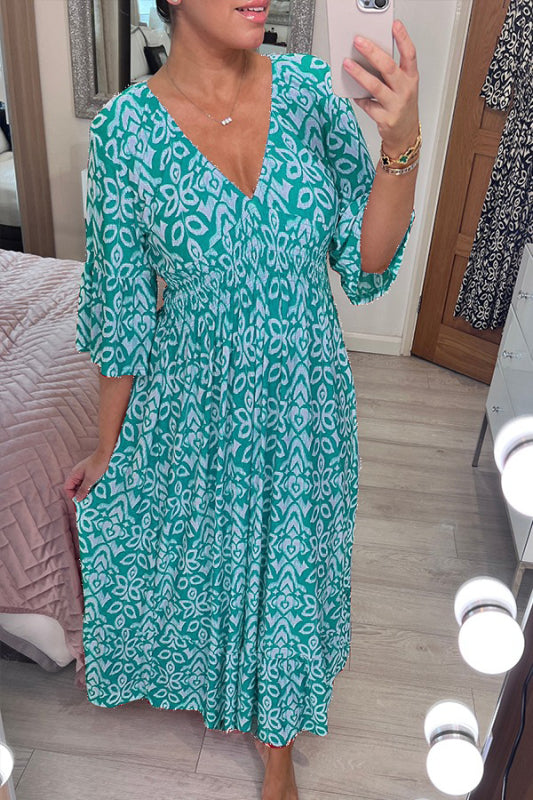 Zara - Casual Bohemian Midi Dress