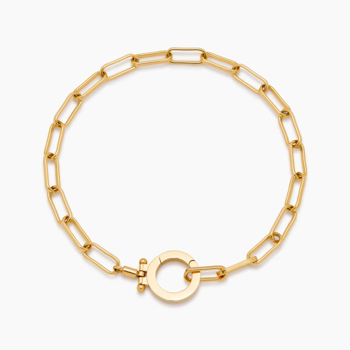 Essential Paperclip Chain Bracelet