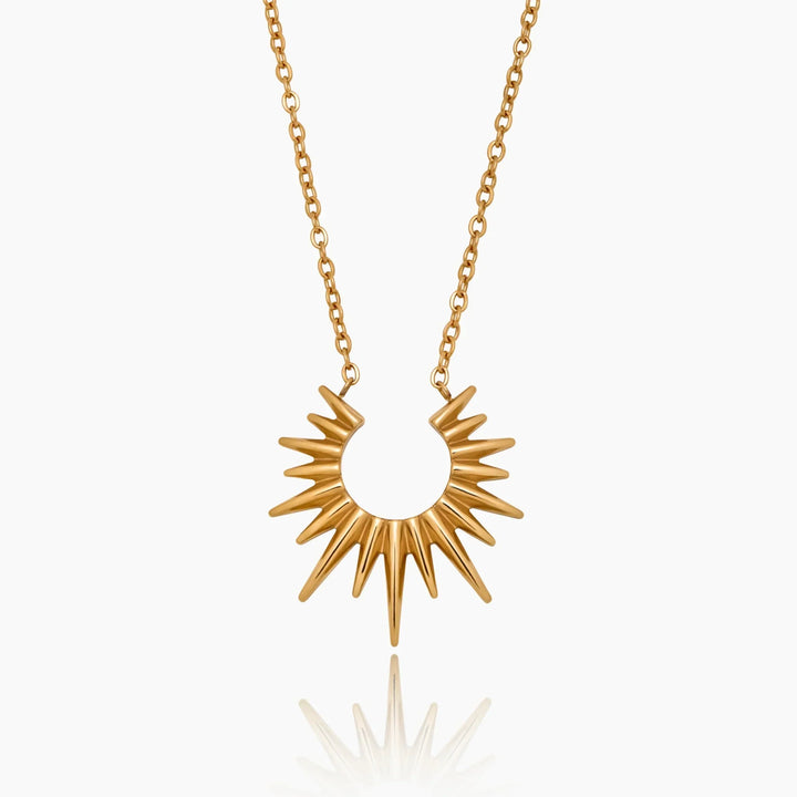 Helia Sunburst Necklace