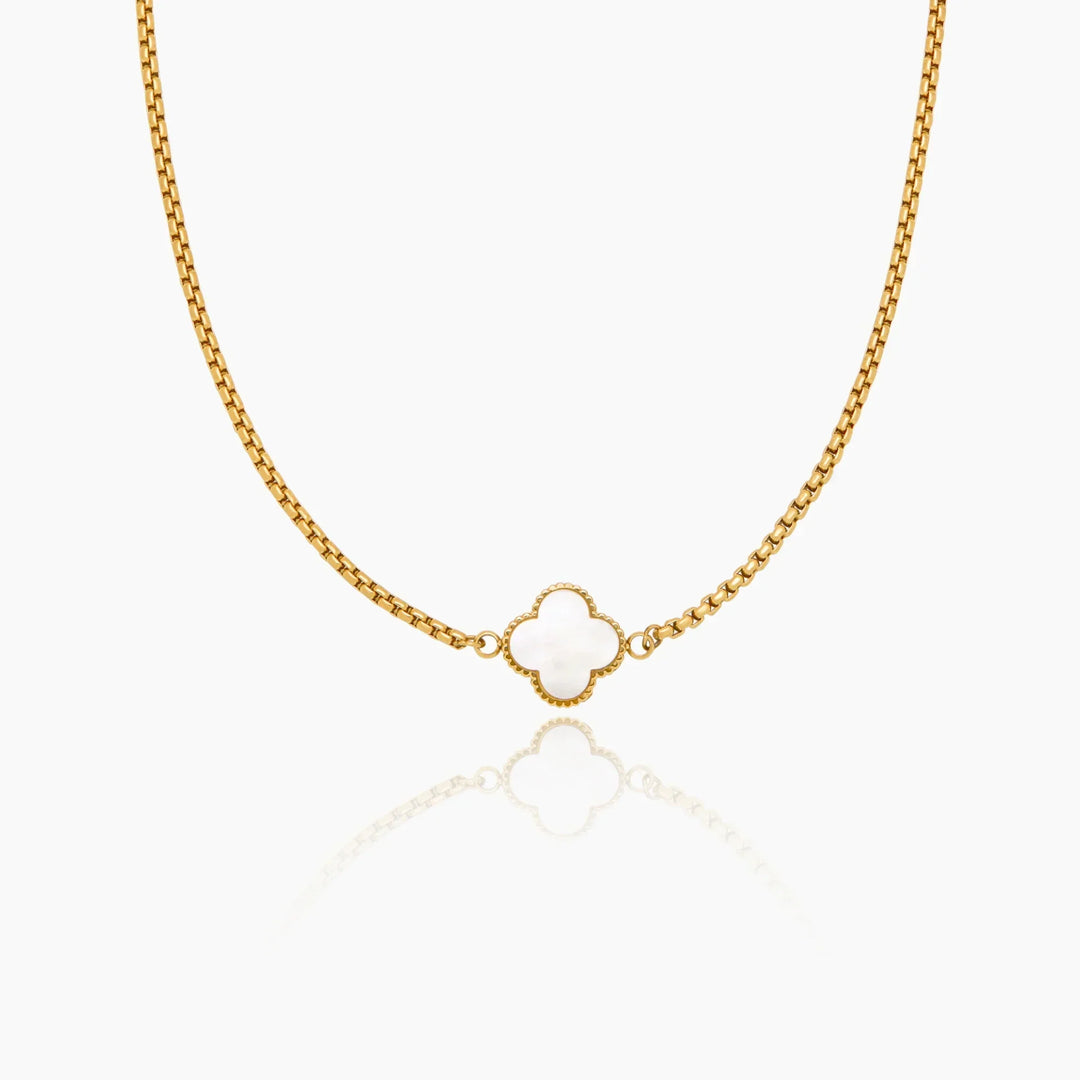 Pearl Clover Necklace