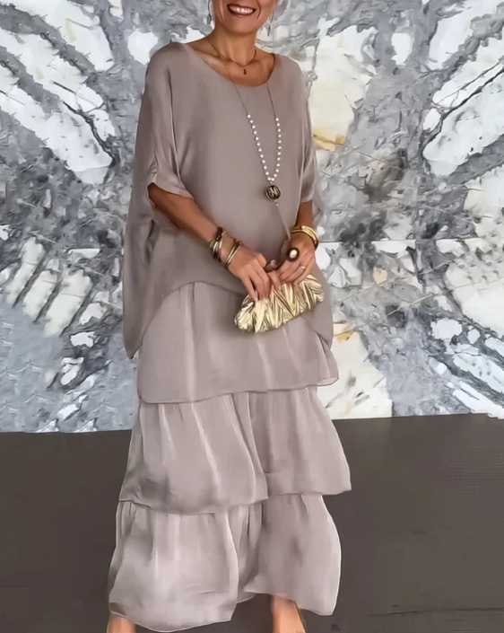 Mila - Elegant Flowing Maxi Dress