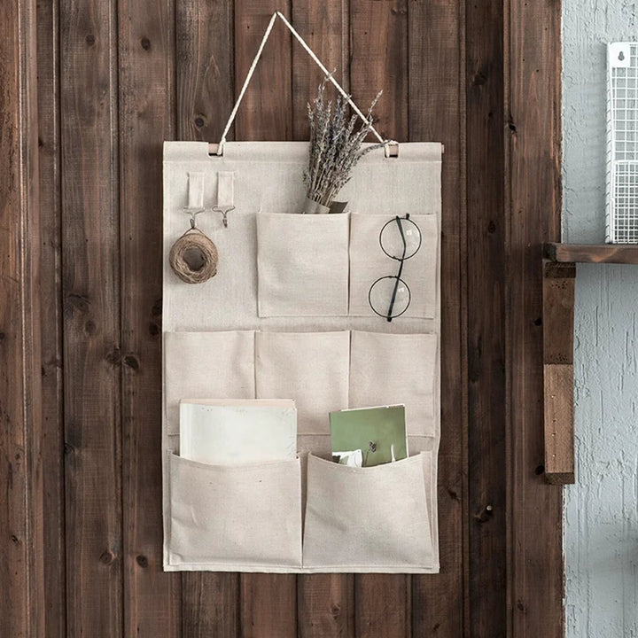 Nest Canvas Wall Organizer