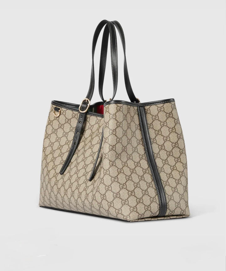 GG Emblem large tote bag