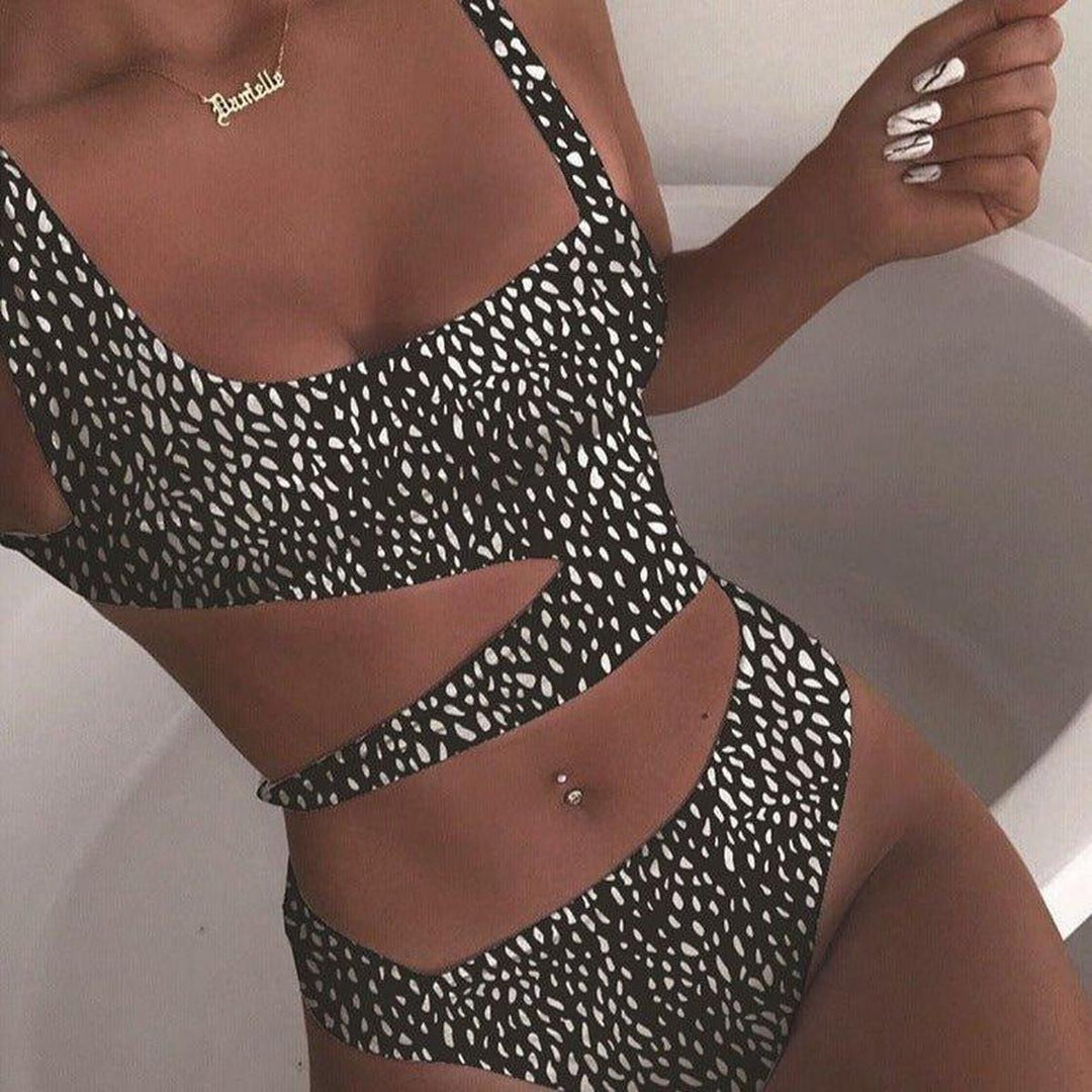 Push-Up One-Piece Bikini Swimsuit