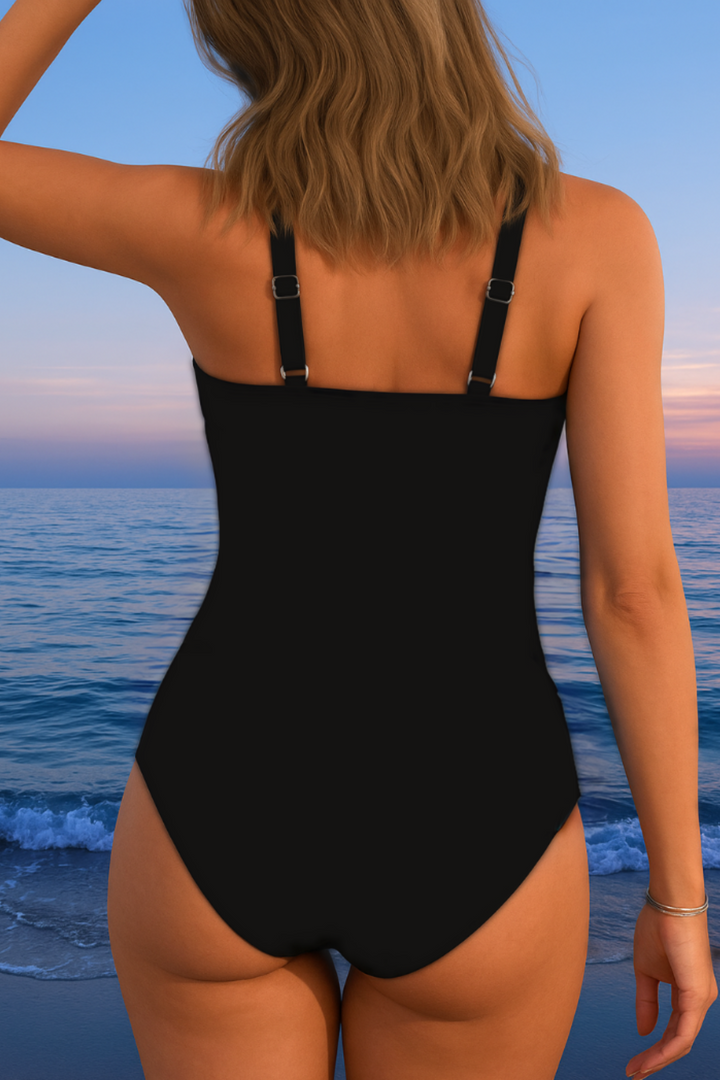 Luxury Swimsuit with Colourful Print
