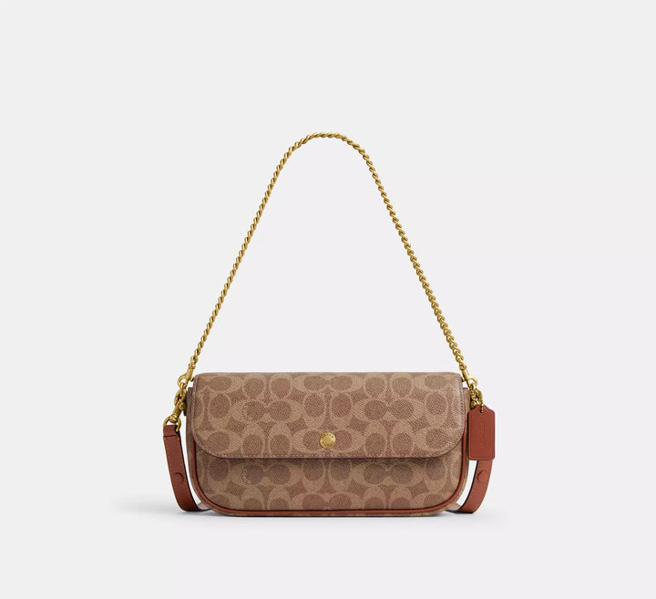 Coach Signature Brook Flap Bag