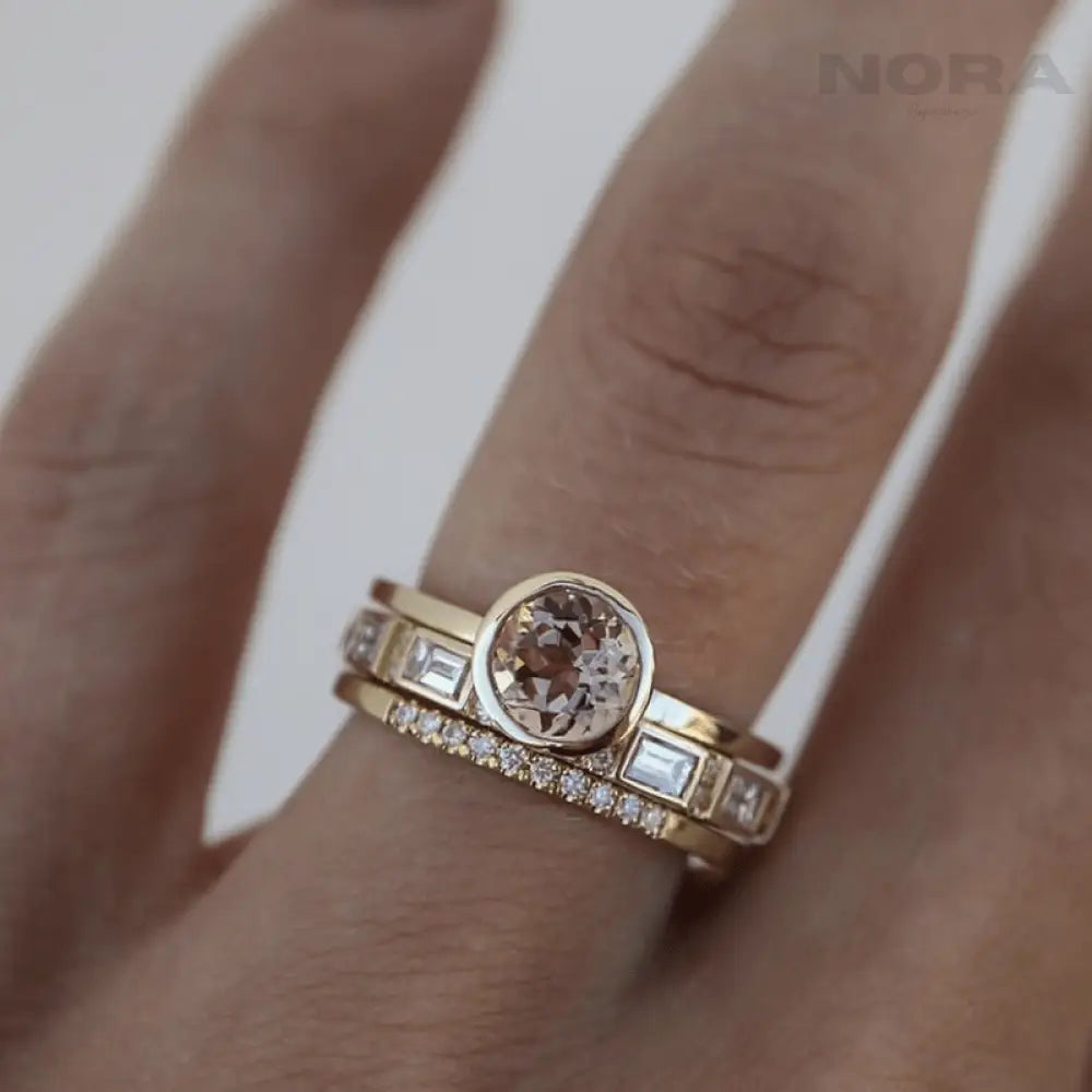 Colette - Crystal Ring Set