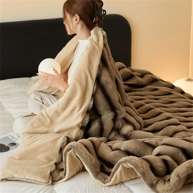 Bellagio Faux Fur Blanket