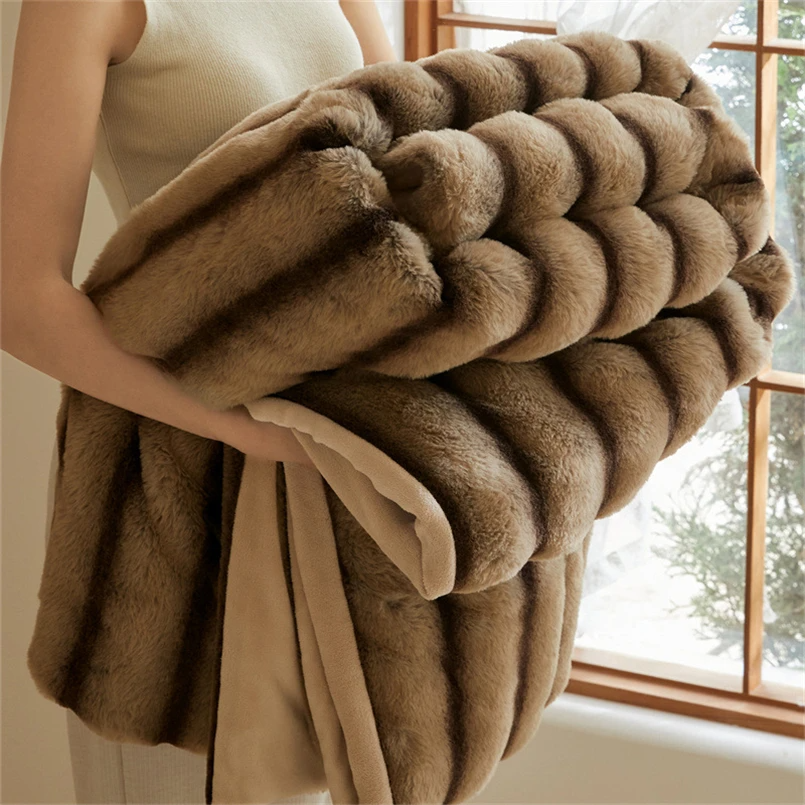 Bellagio Faux Fur Blanket