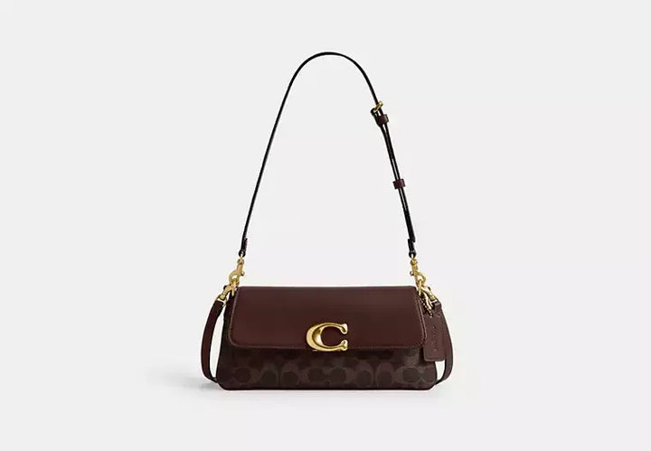Coach Jet Shoulder Bag In Signature Canvas