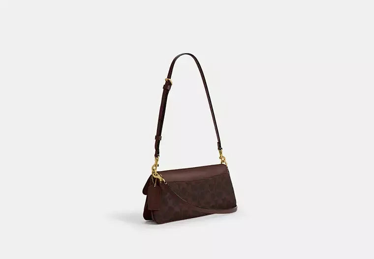 Coach Jet Shoulder Bag In Signature Canvas