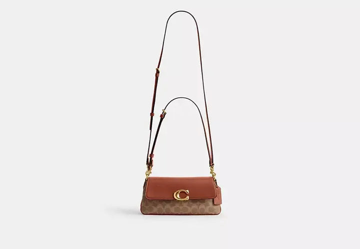 Coach Jet Shoulder Bag In Signature Canvas
