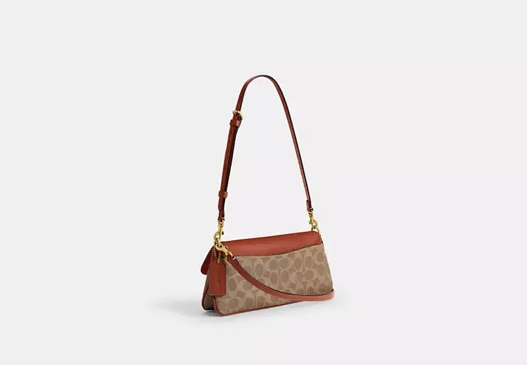 Coach Jet Shoulder Bag In Signature Canvas
